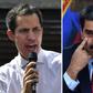 Venezuela's National Assembly head Juan Guaido (L) has declared himself acting president, replacing Nicolas Maduro, in a move not recognized by the latter