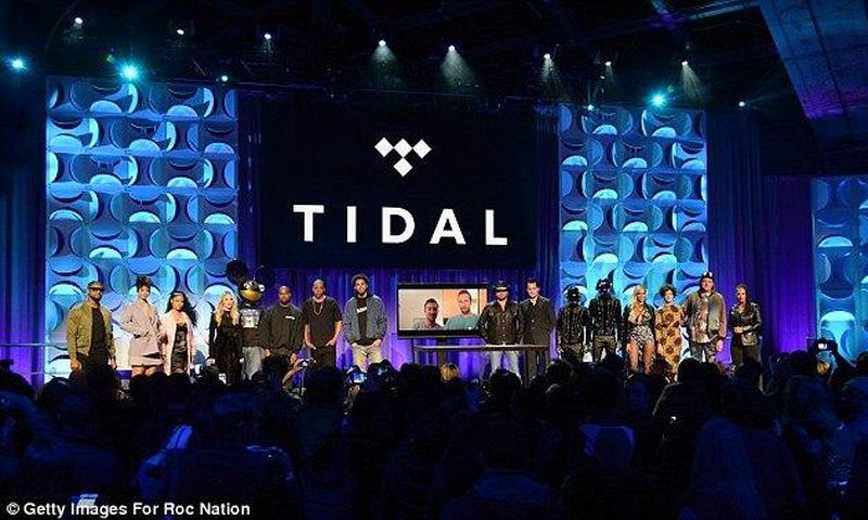 Celebrities supporting Tidal on Monday March 30, 2015