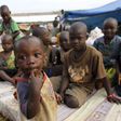 Burundian refugee children pose for a photograph at the Lake Tanganyika stadium in Kigoma western Tanzania, May 19, 2015.  REUTERS/Thomas Mukoya