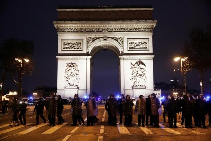 Air bookings to Paris are down after the protests
