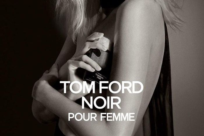 Lara Stone for Tom Ford 'Noir' fragrance