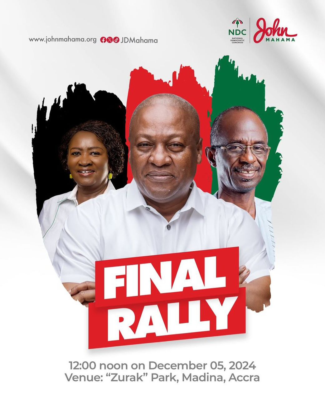 Police announce traffic  diversions ahead of NPP and NDC final rallies today