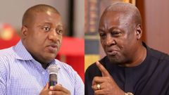 John Dramani Mahama and Nana B