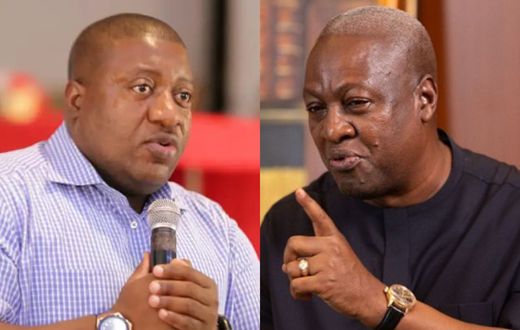 John Dramani Mahama and Nana B