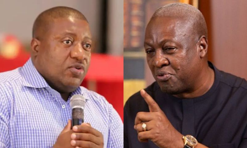 John Dramani Mahama and Nana B