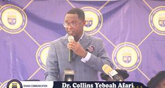 Director-General of GI-KACE, Dr Collins Yeboah-Afari speech