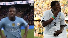 VIDEO: Jeremy Doko does Asamoah Gyan dance celebration after scoring in Manchester City win