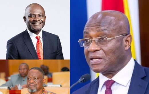 Osei Kyei-Mensah-Bonsu, Kennedy Agyapong and A.B.A Fuseini