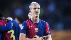AC Milan offer Dani Olmo 6 months loan option amid Barcelona registration doubts