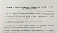 Bagbin welcomes Mahama’s endorsement; pledges high standards in 9th Parliament
