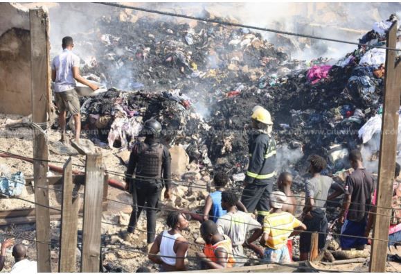 Pastor promises GHC20k to Kantamanto market fire victims who present membership cards