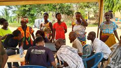 Health screening and NHIS registration/renewal exercise at Simiw by JF Ithand Firm Care Foundation