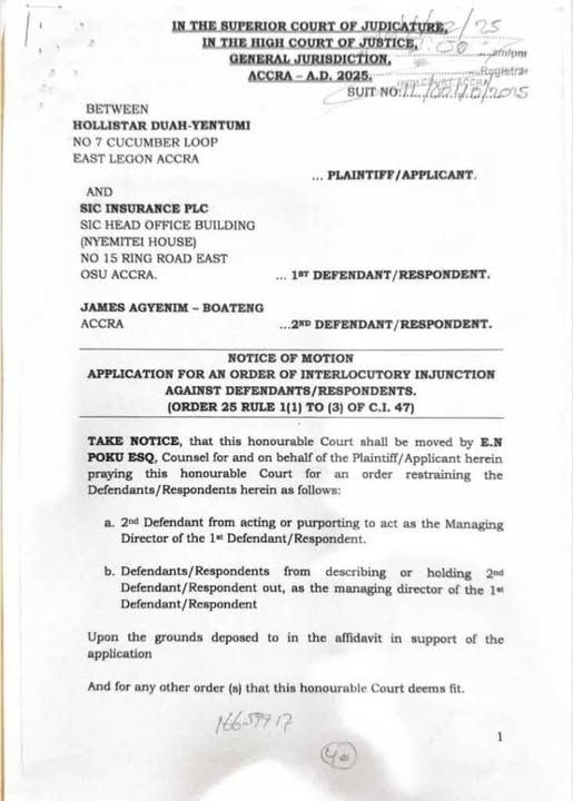 Dismissed SIC MD sues successor, allegedly locks office and withholds keys