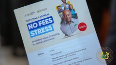 Mahama pays fees for 15,000 tertiary students under 'No Fees, No Stress' policy
