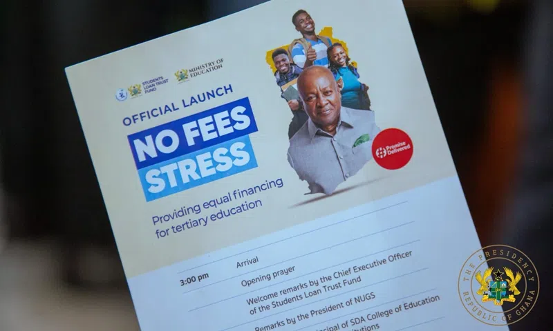 Mahama pays fees for 15,000 tertiary students under 'No Fees, No Stress' policy