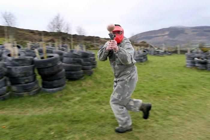 The owner of a paintballing business located on the Irish border fears for his livelihood if there's a return to a hard border