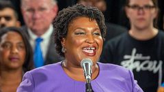 Stacey Abrams, 'Star Trek' nerd, is traveling at warp speed