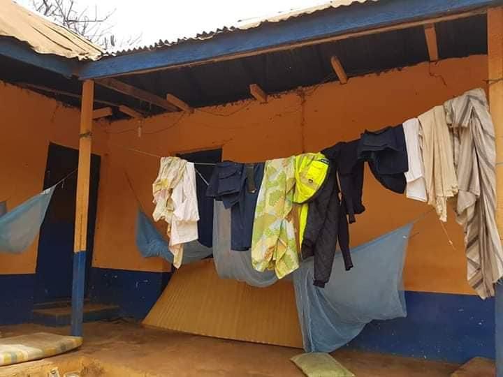 Aboaso police station at Fanteakwa in tatters