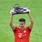 Robert Lewandowski was crowned Bundesliga top scorer for the fourth time since 2014 on Saturday
