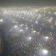 Some 55 million Hindu devotees thronged the confluence of three rivers over Sunday and Monday during the Kumbh Mela festival in Northern India