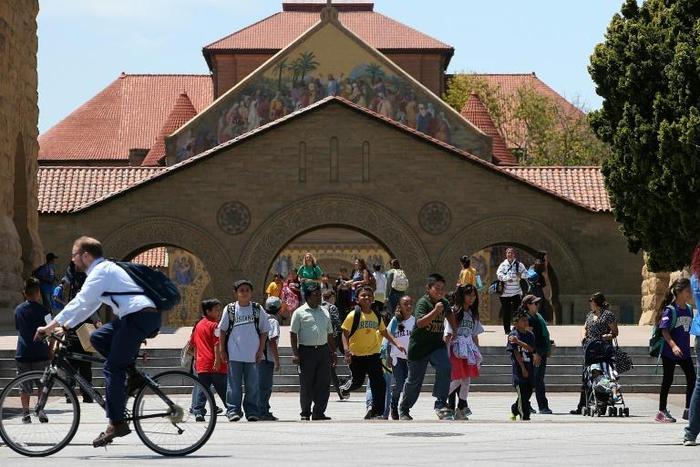 US universities such as Stanford are popular with Chinese students, who contributed $14 billion to the US economy in 2017