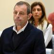 Former Barcelona president Sandro Rosell attended Monday's hearing