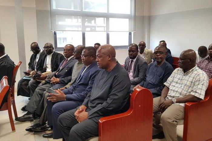 Mahama storms court