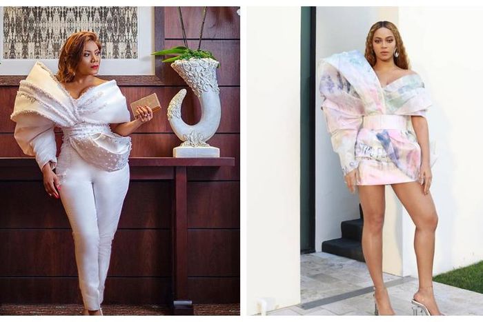 Who wore it best  Beyoncé or Ghana's Zynnell Zuh