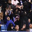 Female fans of Saudi Arabian side Al-Hilal at a domestic league match against Al-Ittihad in Riyadh - Saudi Arabia only allowed women into football stadiums for the first time last year