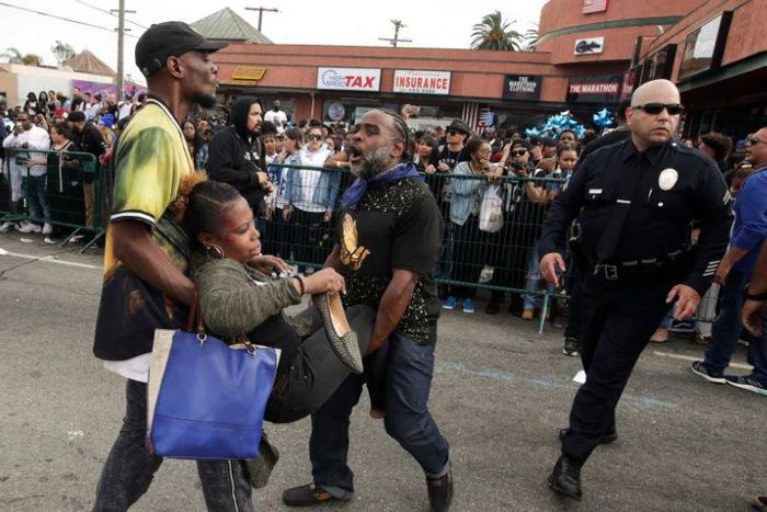 Fire open on mourners at Nipsey Hussle’s funeral