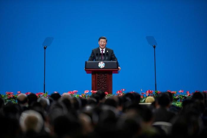 Chinese President Xi Jinping's latest remarks come amid tensions with the United States and concerns in Asia about Beijing's rising power