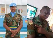 Military cS/Sgt Arthur Jabez, 45 and his wife WO Sarah Kuadzi were among the flood victims