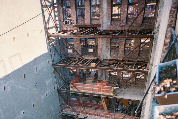 That Noise? The Rich Neighbors Digging a Basement Pool in Their $100 Million Brownstone