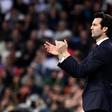 One hand clapping: Santiago Solari is under pressure after two losses at the hands of Barcelona