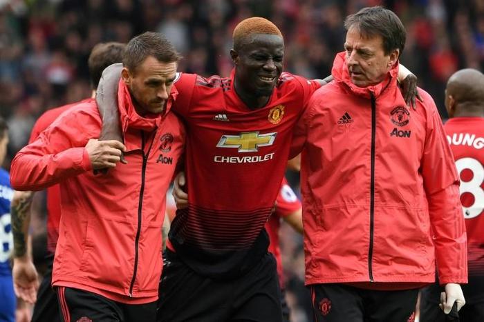 Manchester United's Eric Bailly will miss the rest of the season