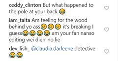 Instagram comment