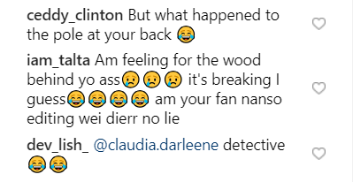 Instagram comment