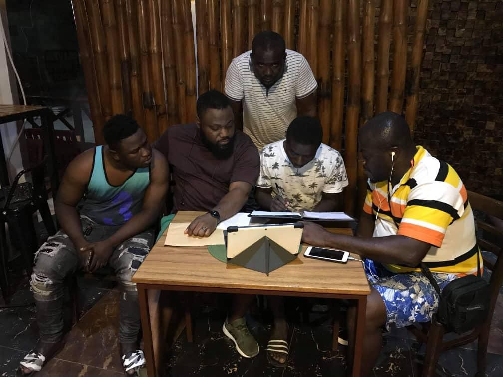 Tackie Annan training in Togo for June 15 date against Ben Ankrah in UK
