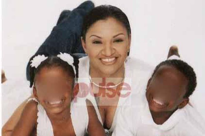 Late Betty Jenifer with her children