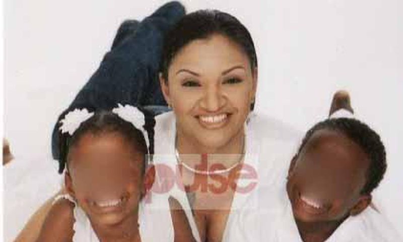 Late Betty Jenifer with her children