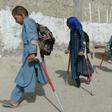 Children of the Hamisha Gul family in Afghanisatan lost their legs after discovering an unexploded mortar bomb