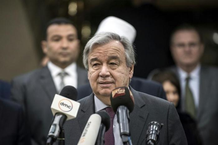 UN Secretary-General Antonio Guterres flew into Libya ahead of a planned conference aimed at paving the way for elections to end years of chaos