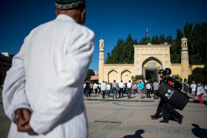 Beijing has defended its security crackdown in Xinjiang, with the EU and the United Nations requesting access to the region