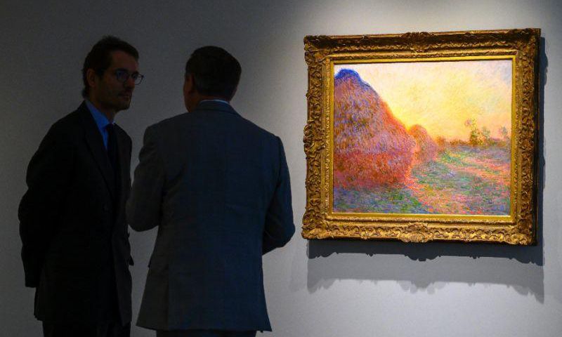Record set for impressionists by $110.7 million for a Monet