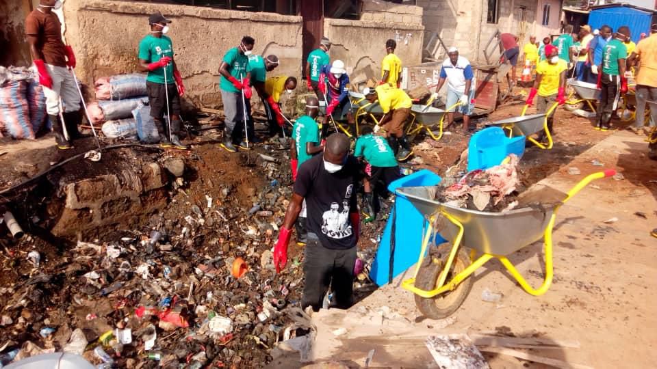 Zoomlion, WASH Africa clean Nima