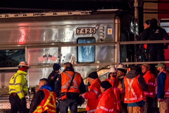 LIRR collision: 3 killed as 2 trains crash into car in Westbury