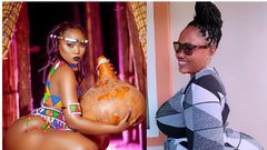 Curvy model shows off curvier mother to prove that her curves are natural (photos)