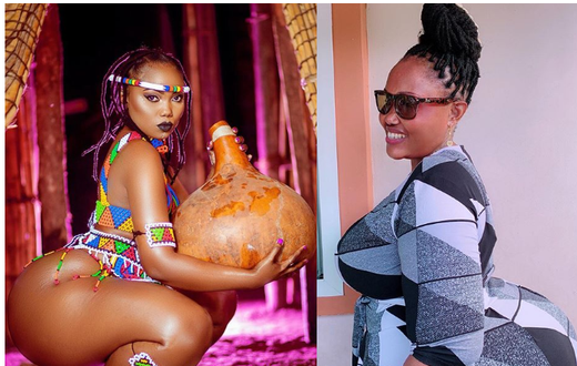 Curvy model shows off curvier mother to prove that her curves are natural (photos)