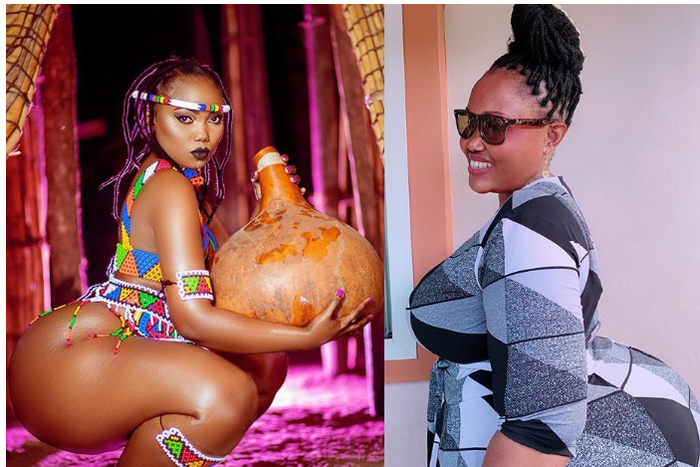 Curvy model shows off curvier mother to prove that her curves are natural (photos)