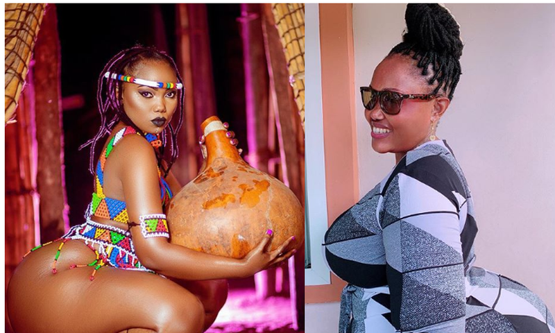 Curvy model shows off curvier mother to prove that her curves are natural (photos)